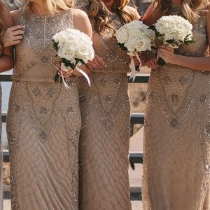 Bridesmaids dress with beading perfect for prom